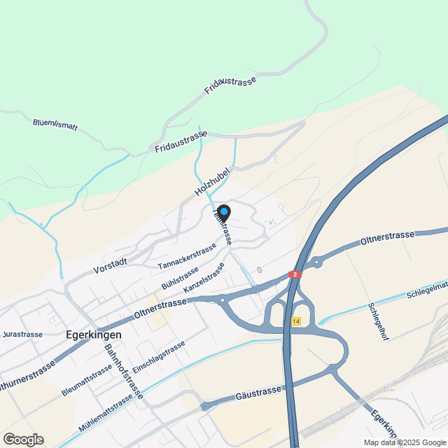 Exklusive Attikawohnung mit Panorama – Architektur & Lifestyle vereint im Belvedere Egerkingen - Karte