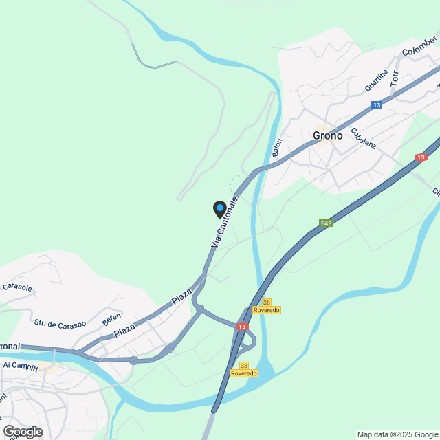 Appartamento a Grono - ULTIMA DISPONIBILITA' - Karte
