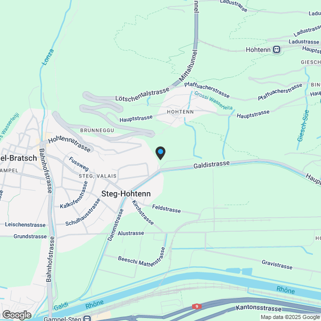 Tolle 3.5 Zimmer Attika-Wohnung in wunderschönem, natürlichem Quartier - Karte