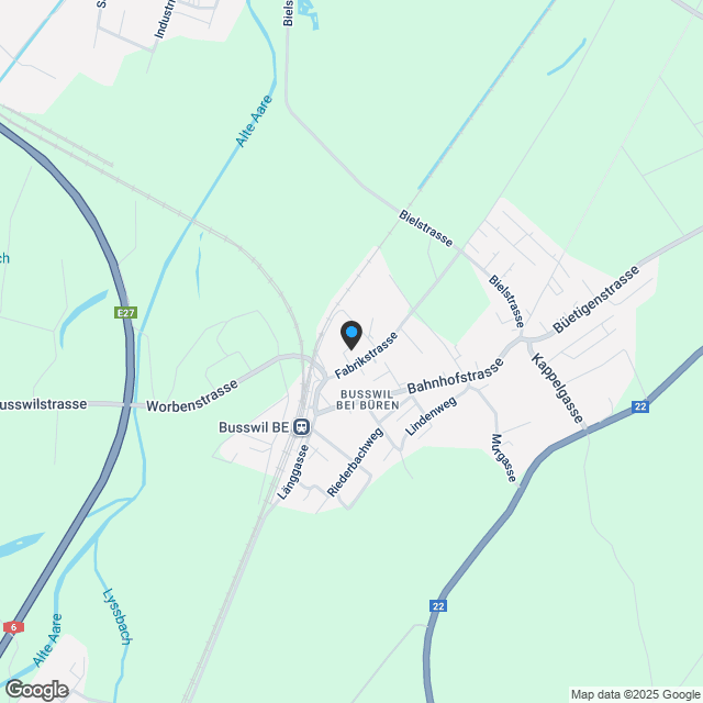 2.5-Zimmer-Neubauwohnung in Busswil - Karte