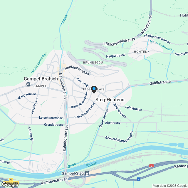 5.5 Zimmer & Attikas Neubau Wohnungen in Steg! - Karte