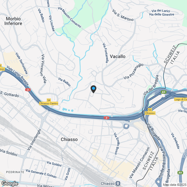 VACALLO: NUOVO SPAZIOSO 2.5 LOC CON VISTA APERTA - Karte