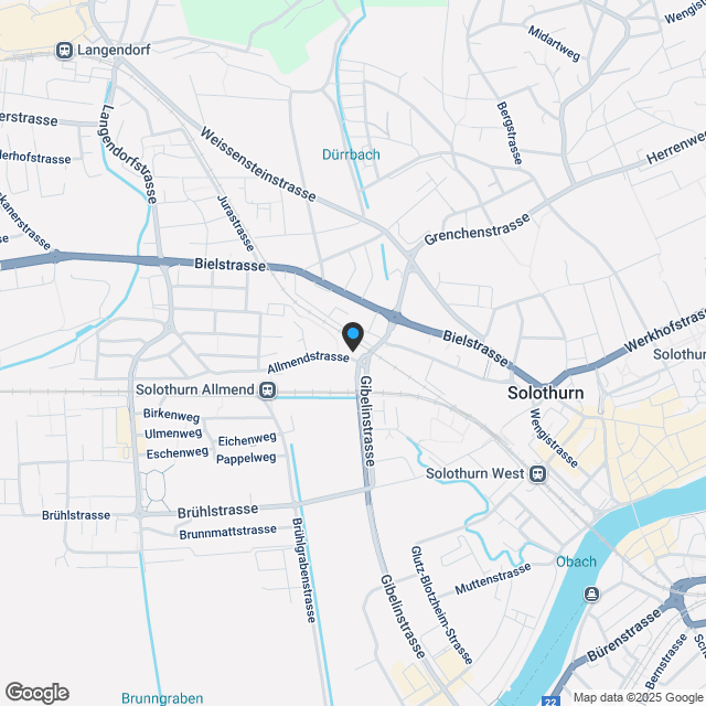 Letzte 4.5-Z.-Wohnungen im verkehrsgünstigen & hochwertigen Neubau «chantier» - Karte