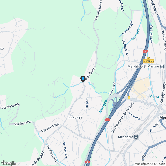 Wohnung 3.5 Zimmer zum Verkauf in Mendrisio - Residenza Les Rocs - Karte