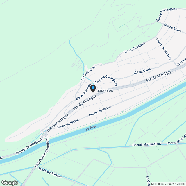 Wohnung 3.5 Zimmer in Fully - Karte