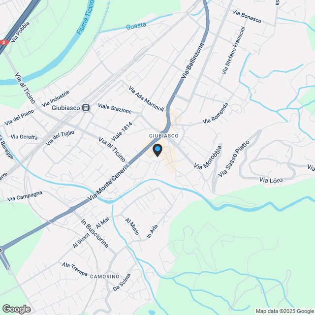 GIUBIASCO – RESIDENZ PRON, DEIN NEUER ANFANG - Karte