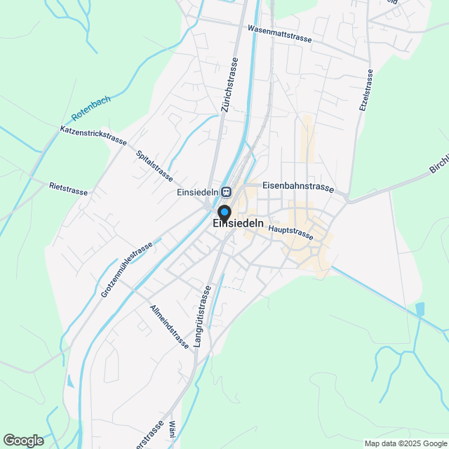 Wohn- und Gasthaus im Zentrum von Einsiedeln mit attraktiver Rendite - Karte