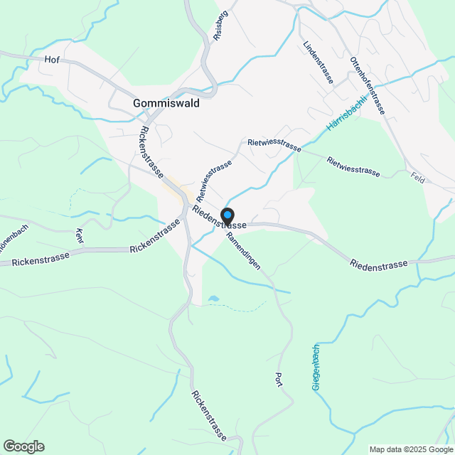 Neubauprojekt Triangulum Gommiswald 4.5 Zimmer Wohnung - Karte