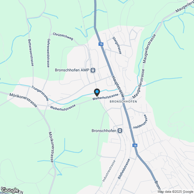 Neubauprojekt "Sonnenwiese" - 3.5 Zimmer Geschosswohnung im EG (Wohnung Nr. 2) - Karte