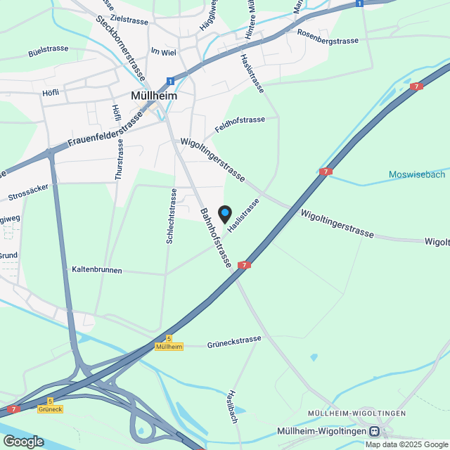 Jetzt den Traum verwirklichen - Eigenheim erwerben in Müllheim (H-A) - Karte