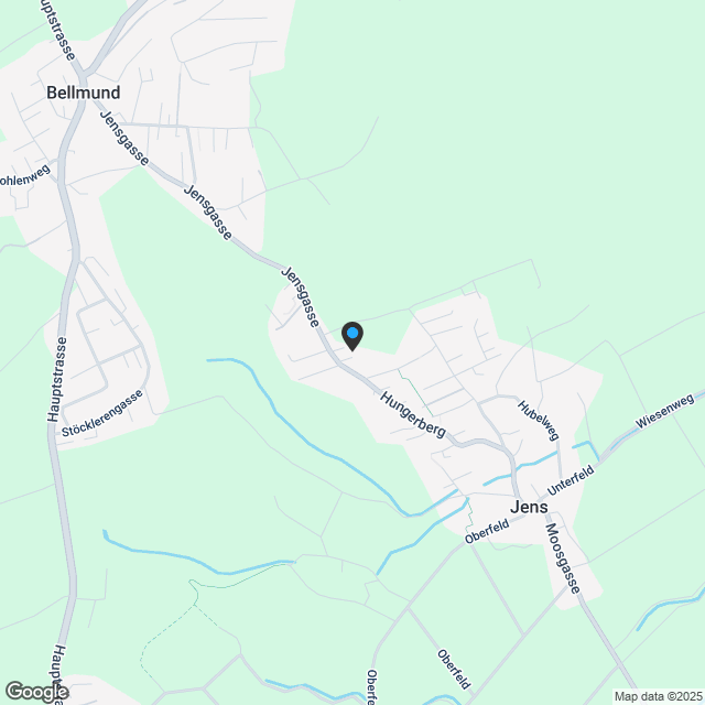 Modern, Clever & Aussichtsreich, in 2565 Jens entstehen drei hochwertige Upside-Down-Einfamilienhäuser mit Panoramasicht im lichtdurchfluteten Wohngeschoss im OG, Dusche en Suite im Schlafzimmer, DG … - Karte