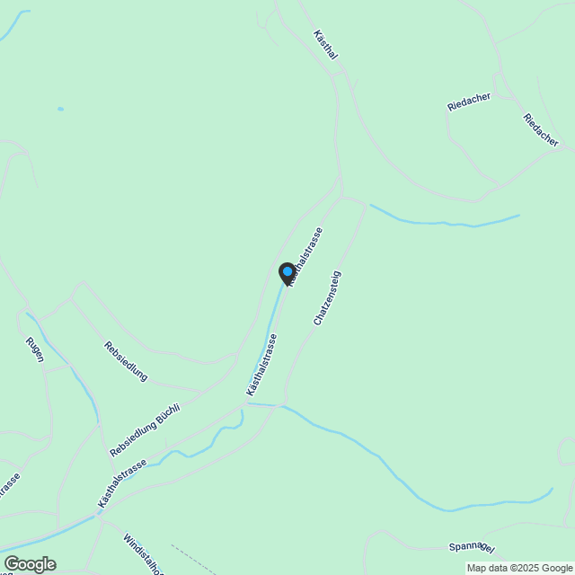 Neubauprojekt Höli Effingen - Karte
