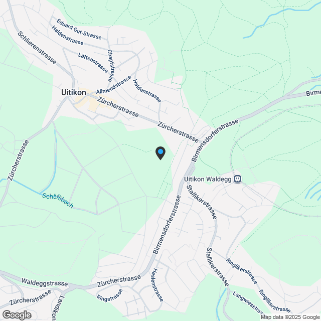 Exklusive 7-Zimmer Architektenvilla mit Panoramafernsicht. - Karte