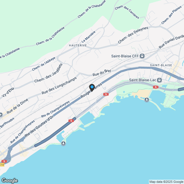 Appartement en vente de 3,5 pièces à Hauterive - Karte