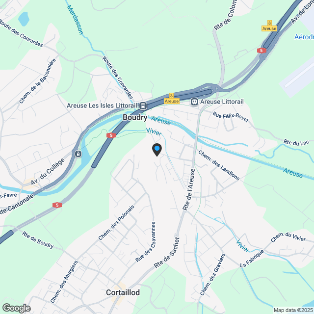 Sonne, Ruhe und Fülle für diese 4,5-Zimmer-Dachwohnung - Karte