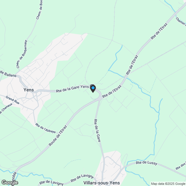 Neue Residenz im Herzen der Weinberge in Yens/Morges - Karte