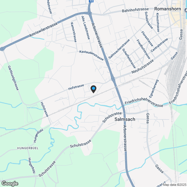 Wohneigentum im ROMHOF in Romanshorn - Karte