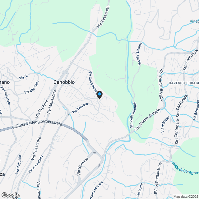 DAL PROMOTORE - Residenza Rhose - Attico 5.5 locali Canobbio - Karte