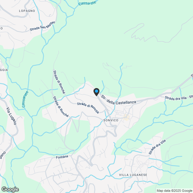 Residenz Castellana – großer Garten - Karte