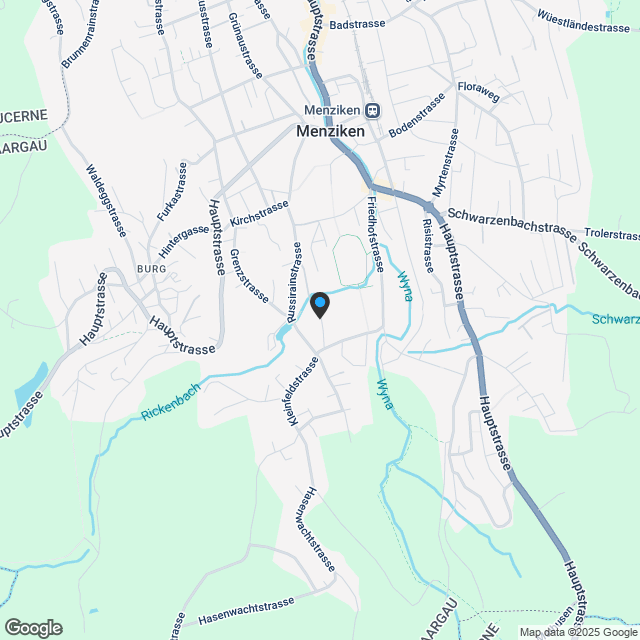 Ihr neues Zuhause mit Solarstrom - grossmatt-menziken.ch - Karte