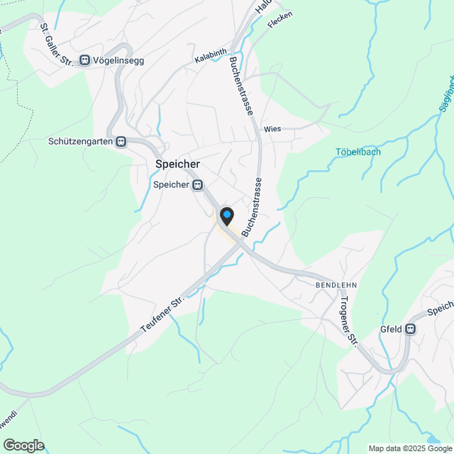 Exklusive 3.5-Zimmer-Wohnung im "Appenzellerhof" - Karte