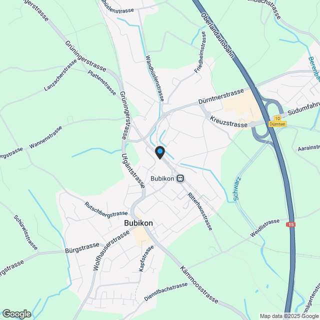 Moderne 4.5- oder 5.5-Zimmer-Dachwohnung in Bubikon mit zwei Balkonen, - Karte