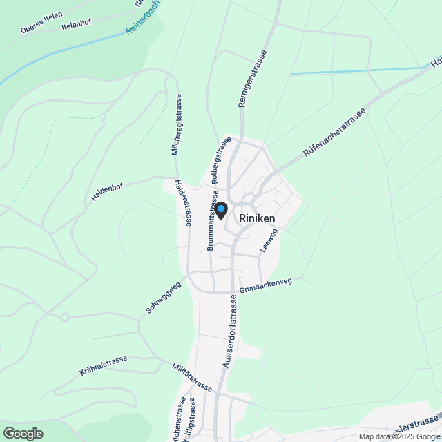 Modernes 5.5-Zimmer-Einfamilienhaus in 5223 Riniken - Karte