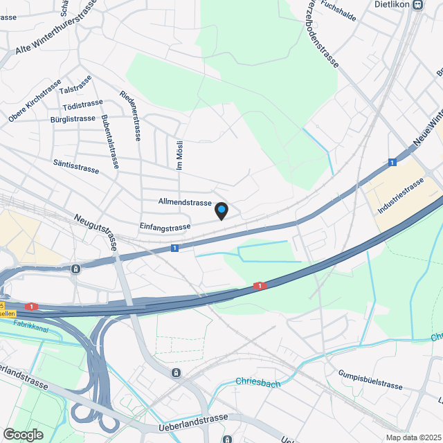 PASSAGE-Wallisellen, 16 Eigentumswohnungen - Karte