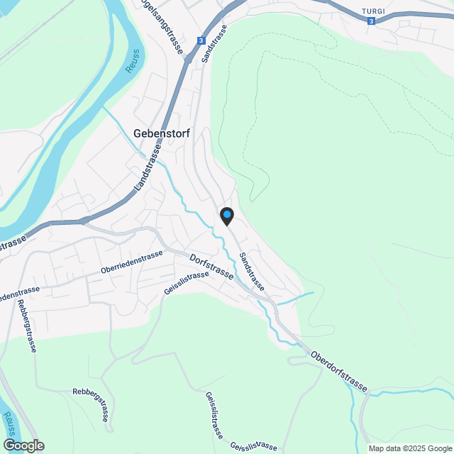 Exklusive 3.5-Zimmer-Terrassenwohnung in Gebenstorf - Karte