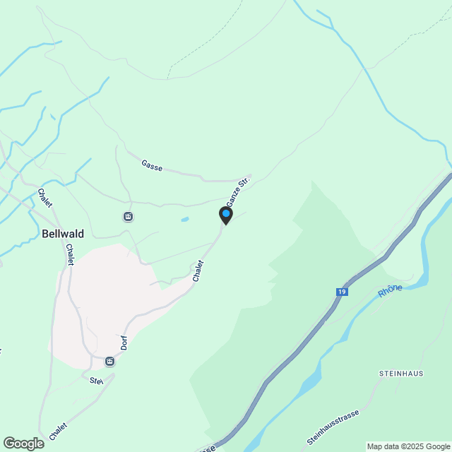 5.5 Zimmer-Duplex-Wohnung in Bellwald - Karte