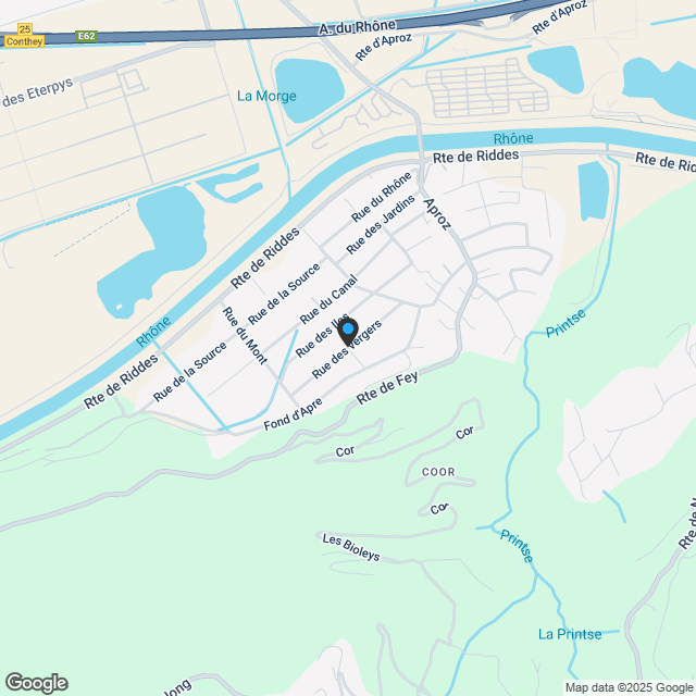 Promotion "Le Cube" - 3,5 Zimmer zu CHF 4650.-/m2 - Karte