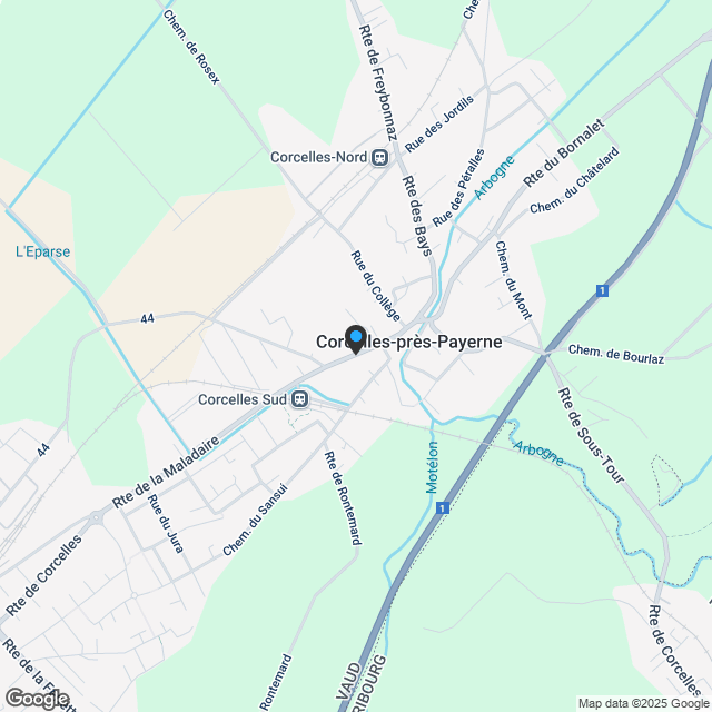 Attika-Neubau mit 3.5 Zimmern und großer Terrasse - Karte