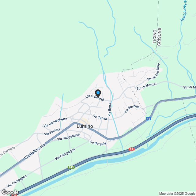 Neue 4.5 Zimmer Ferienwohnung mit Garten und Aussicht - Karte