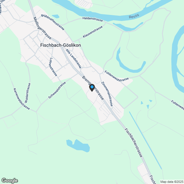 Wohlfühloase in ruhigem Wohnquartier nahe Stadt - Karte