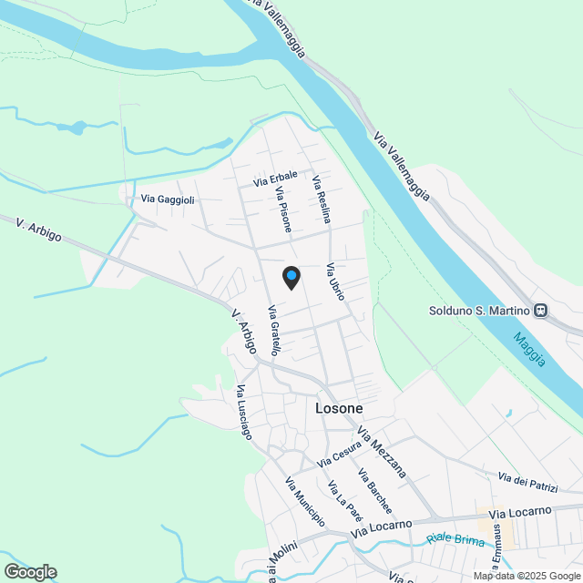 LOSONE - Moderne 4.5-Zimmer-Gartenwohnung in exklusiver Residenz mit nur 4 Einheiten - Karte