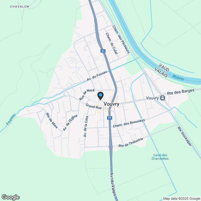 Lotissement Les Nayaz - Karte