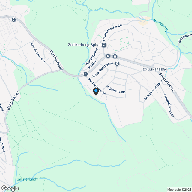 Pirol - Der Neubau am Waldrand - Karte