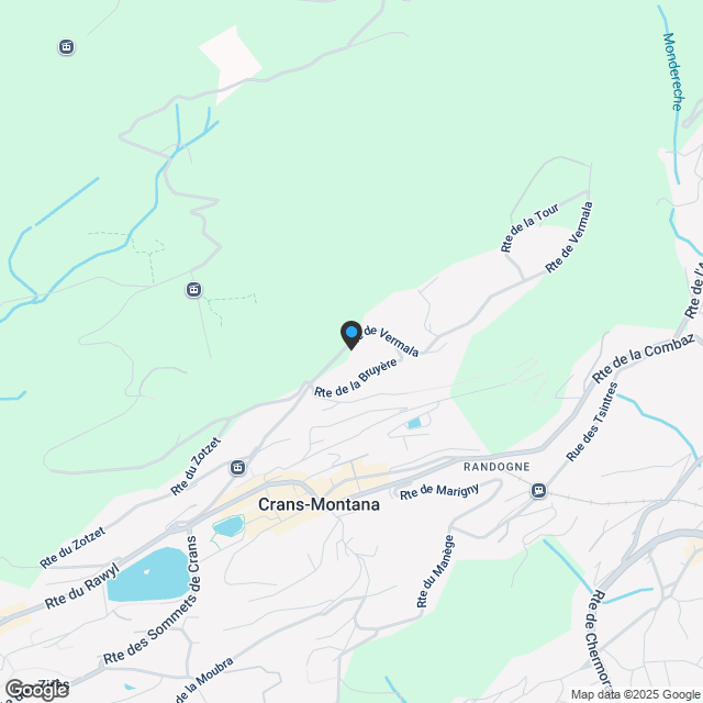 Entdecken Sie exklusiv diese wunderschöne Wohnung zum Verkauf in Crans-Montana! - Karte