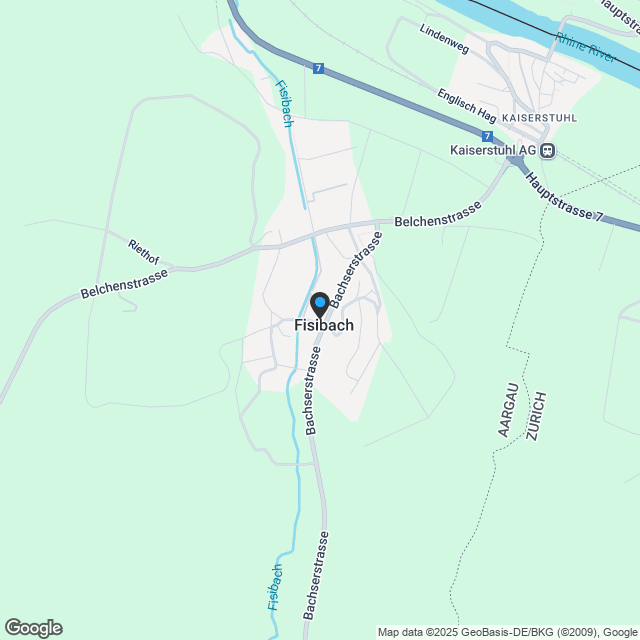 Naturnahes Wohnen in Fisibach: Moderne Eigentumswohnungen - Karte