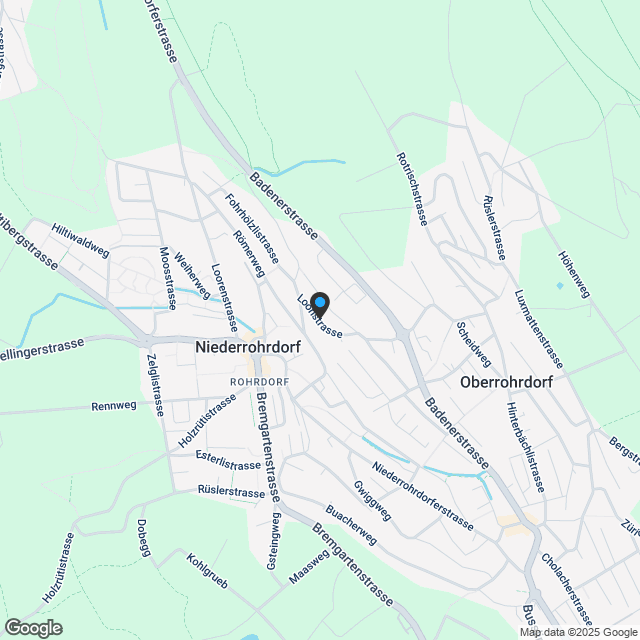 «Loonstrasse 6» - Ihre Wohnresidenz in Niederrohrdorf - Karte