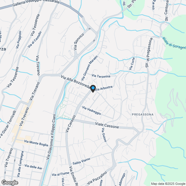 PREGASSONA – PARCO CERESIO, WOHNEN SIE MIT STIL UND KOMFORT (B.2.1) - Karte