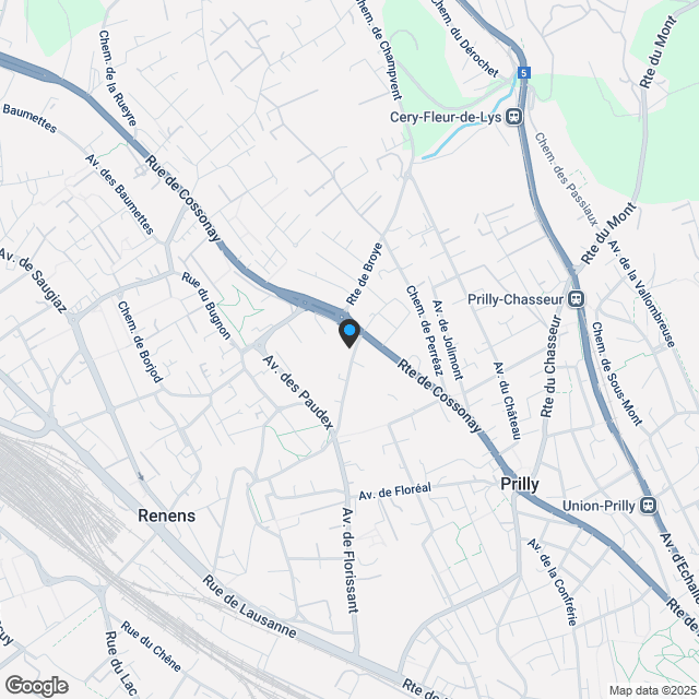 APPARTEMENT N°5 - 2. STOCKWERK - GRÜNE UMGEBUG - Karte