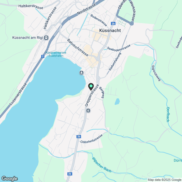 Sonnig, ruhig und zentral, mit Balkon und Seesicht - Karte