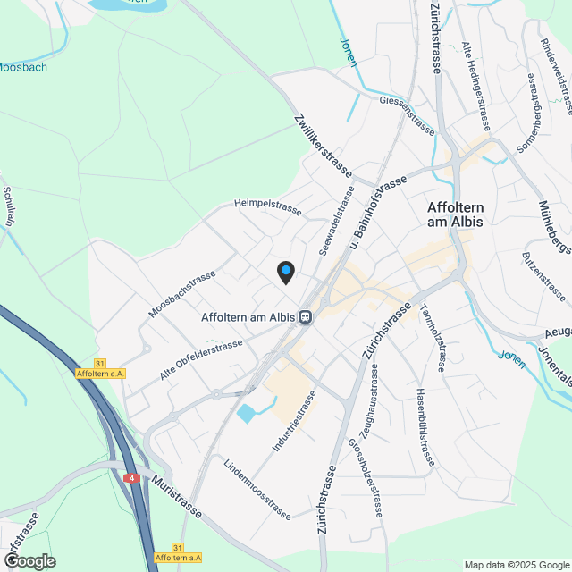 Apartment for sale, Bergstrasse 11, in Affoltern am Albis, Switzerland - Karte