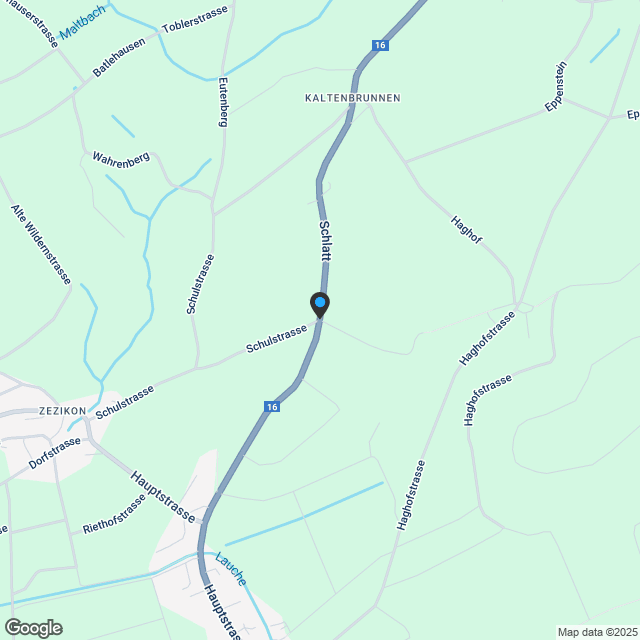 Weitsicht Affeltrangen - neues, freistehendes 5.5-Zimmer-Einfamilienhaus - Karte