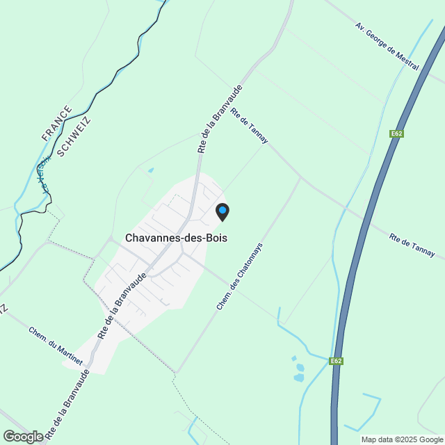 DOMAINE DES BOIS - Waadtländer 4-Zimmer-Zweibettvilla mit Garten und Terrasse - Karte