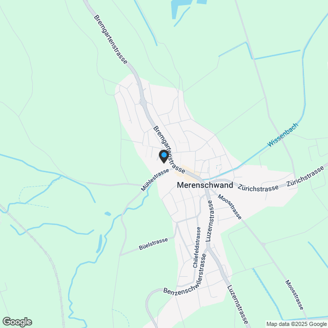 Hochwertig ausgebautes 5.5-Zimmer-Reiheneinfamilienhaus an zentrumsnaher Lage in Merenschwand AG - Karte