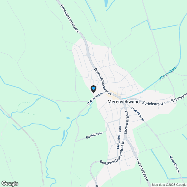 3.5-Zimmer-Musterwohnung mit Loggia / 3. Etappe der Überbauung "Wygarten" Merenschwand - Karte