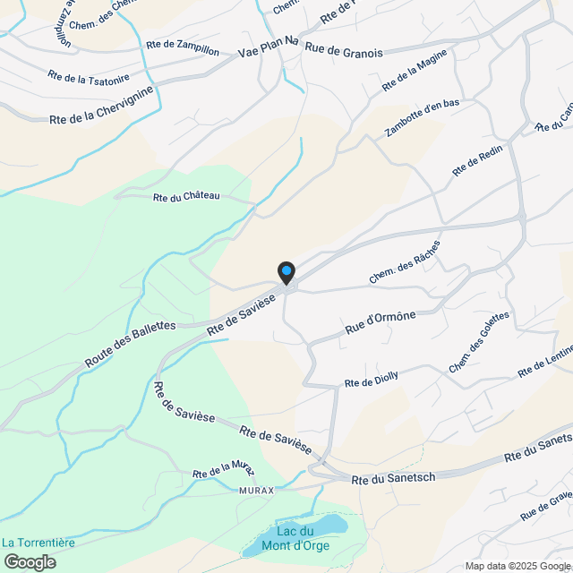 Savièse 16 neue Wohnungen mit Panoramablick, im Herzen einer luxuriösen, umweltfreundlichen Residenz - Karte