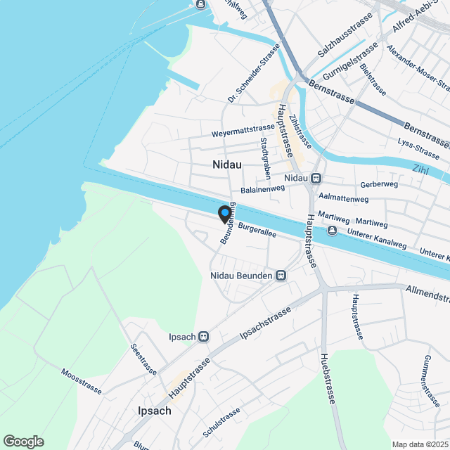 Einzigartiges Wohnen an der Aare – geniessen auf grünem Fuss - Karte